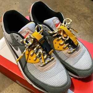 Nike Air Max 90 Buckle Spiral Sage White Black (2020) Men’s sz 8.5